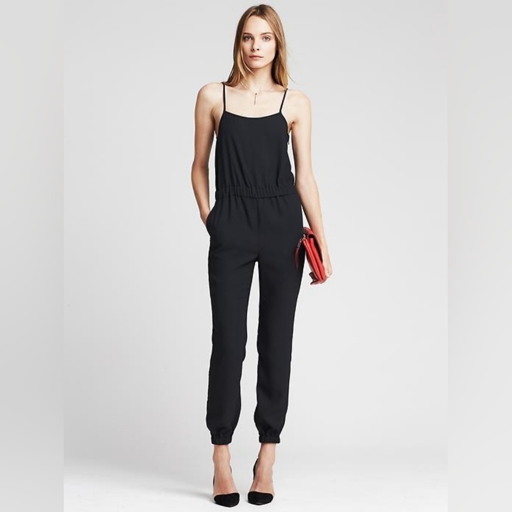 Banana Republic Womens Sleeveless Jumpsuit 10